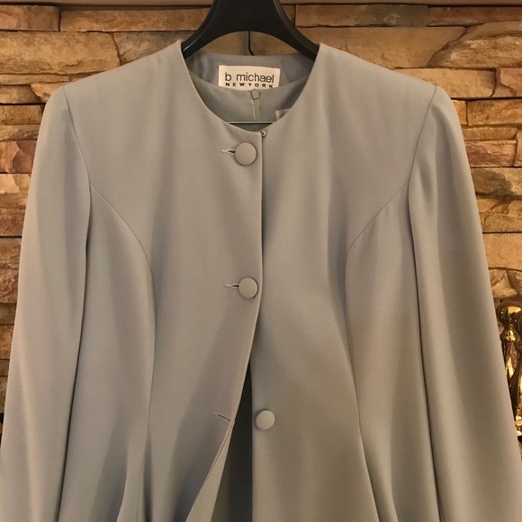 B. Michael Vintage Two Piece Dress/long coat - Size 14 - Picture 6 of 14